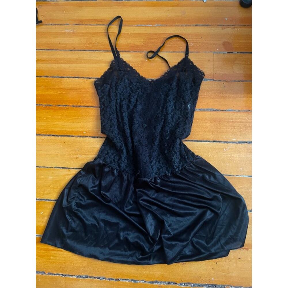 Vintage babydoll lace dress (S)